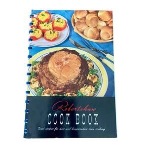 Robertshaw Cook Book 1946 Paperback Oven Cooking Robertshaw Thermostat Co Vtg
